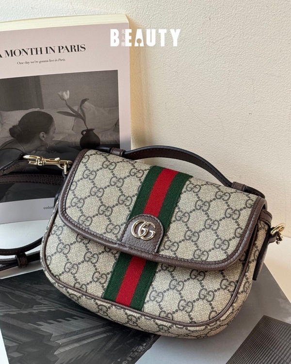 精品老花包評比推薦：GUCCI Ophidia 小號斜背包，NT$62,100