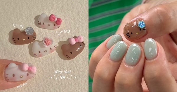 Hello kitty 美甲整理Hello kitty 美甲整理