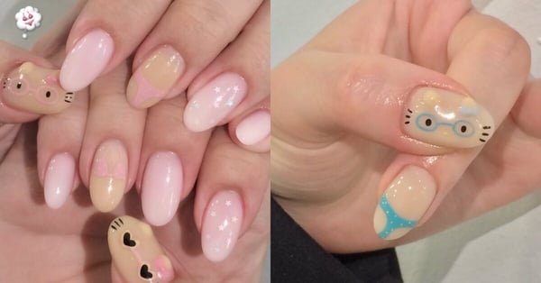 IG 爆紅 「Hello kitty 美甲範本」整理：立體貓耳朵超可愛、曬黑Kitty指定率最高！