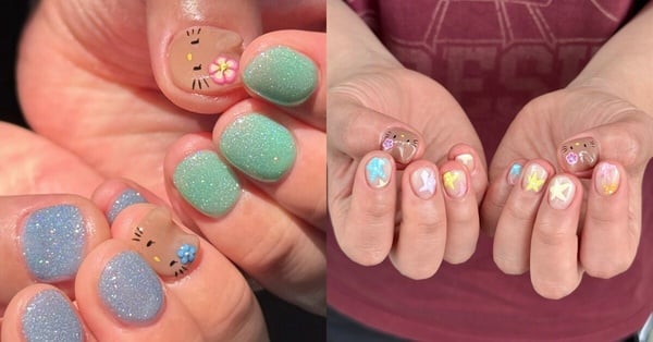 IG 爆紅 「Hello kitty 美甲範本」整理：立體貓耳朵超可愛、曬黑Kitty指定率最高！