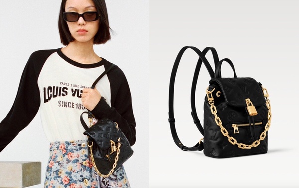 LV 最新話題包推薦：Coussin Backpack Mini，NT$134,000
