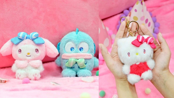 7-11「三麗鷗周邊」可愛登場！KITTY坐墊、面紙套、酷洛米吊飾提袋、派對系列玩偶必收
