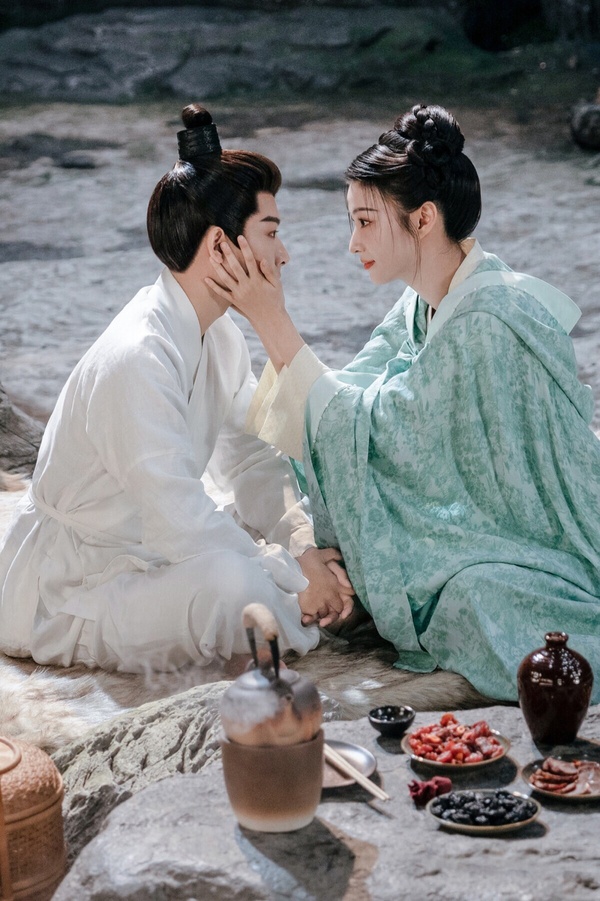 陸劇《柳舟記》中，張晚意飾演的腹黑王爺角色劇照