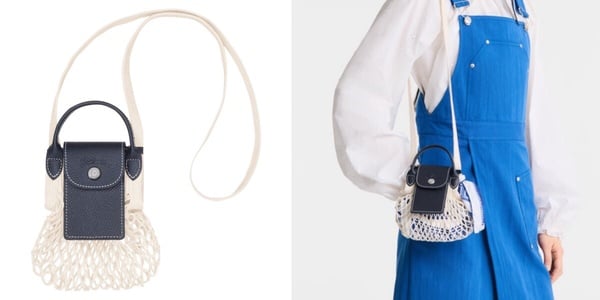 Longchamp 新包推薦：Le Pliage 系列 織網包 XS，NT$5,900
