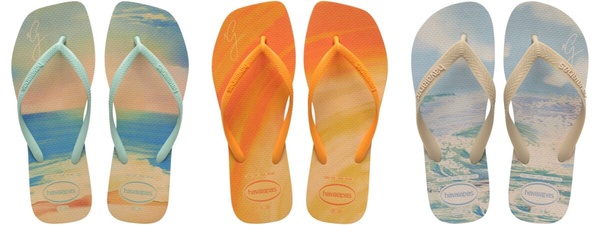 2025下半年最新聯名：Gigi Hadid X Havaianas