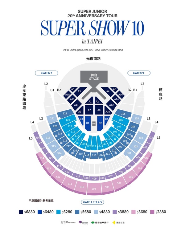 Super Junior「20週年演唱會」2025登大巨蛋！台北高雄場地、時間＋全新專輯一次看