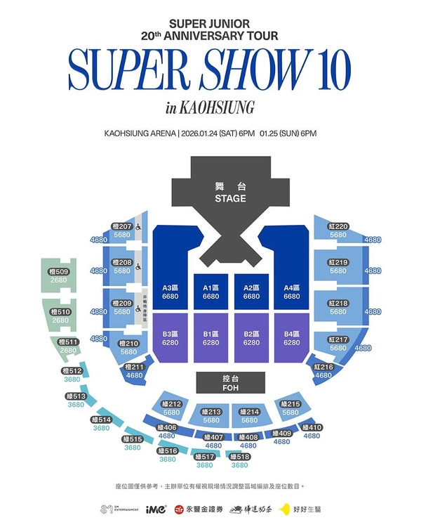 Super Junior「20週年演唱會」2025登大巨蛋！台北高雄場地、時間＋全新專輯一次看
