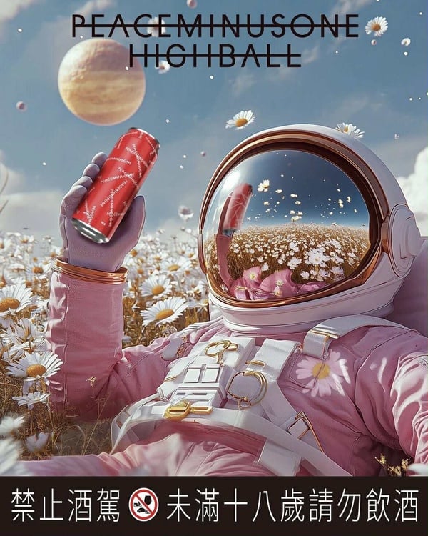台灣買得到！7-11開賣GD調酒「PEACEMINUSONE Highball」黑色、紅色款，開賣售價一次看