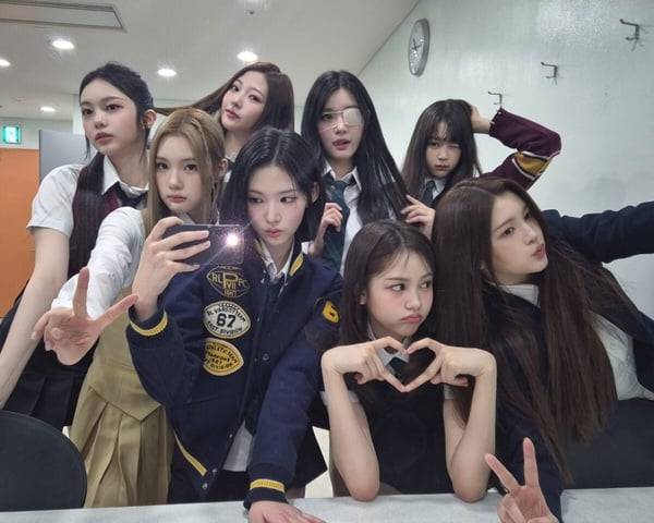 2025上半年KPOP女團「音放一位」Top5：Hearts2Hearts 1冠