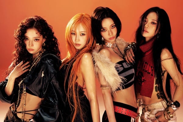 2025上半年KPOP女團「音放一位」Top5：aespa 1冠