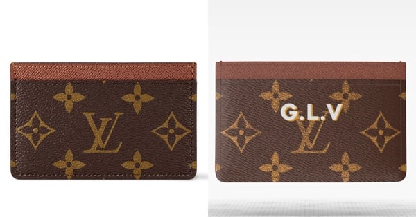 精品名片夾推薦：Louis Vuitton 卡片套，NT$8,400
