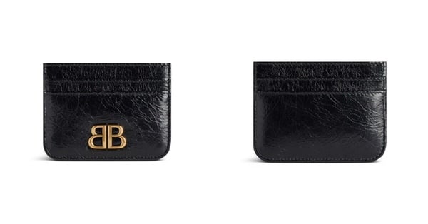 精品名片夾推薦：Balenciaga Monaco 卡片夾，NT$9,700
