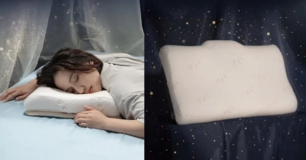 大島樂眠月眠枕3.0，符合人體工學的白色記憶棉枕頭，送給爸爸改善睡眠品質的貼心父親節禮物