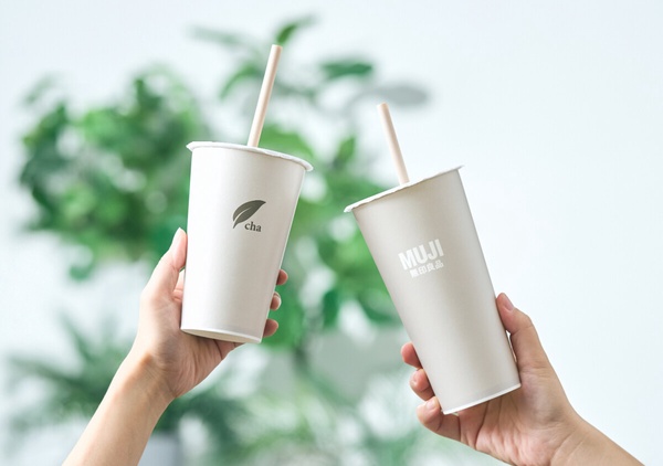 MUJI無印良品手搖飲店「cha POP UP STORE」亮點1：無印良品手搖推10款手搖飲品