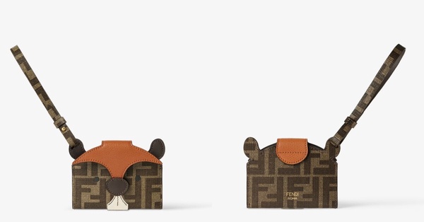 精品童趣造型卡夾推薦：FENDI Best Friends Forever卡片夾（松鼠款），NT$16,000