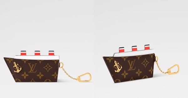 精品童趣造型卡夾推薦：Louis Vuitton Cruise 名片夾，NT$22,700