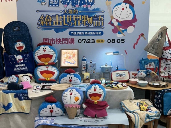 7-11「哆啦A夢集點」50款登場！冰淇淋玩偶、畫具餐具組必收，再推哆啦A夢相框磁鐵加價