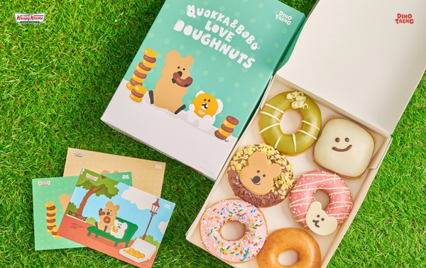 Krispy Kreme聯名DINOTAENG還有聯名紙盒、免費送周邊