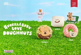Krispy Kreme聯名DINOTAENG「QUOKKA &amp;amp; BOBO」甜甜圈7/25開賣