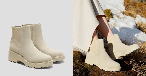 5. VIVAIA EVERLY 圓頭厚底防潑水旅行靴：Jennie最愛品牌，NT$7,380