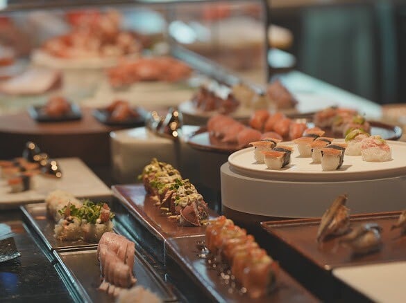 統一Dream Plaza百貨必吃推薦美食： 饗賓集團最新吃到飽餐酒Buffet品牌「URBAN PARADISE」 (Dream Plaza 5F)
