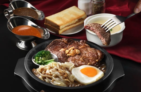 統一Dream Plaza百貨必吃推薦美食：排排沾 Rock Beef(Dream Plaza B2)