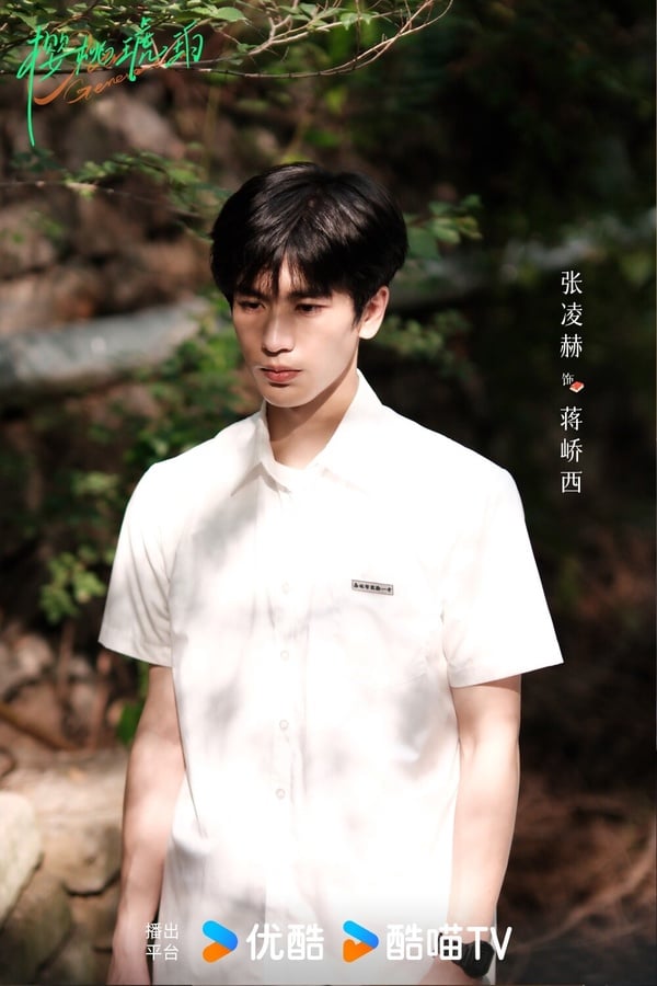 張凌赫在劇中飾演男主角蔣嶠西，是個高冷學霸，性格內斂、不善言辭，在外人眼裡，性格看起來很冰冷孤僻，但其實是因為壓抑窒息的家庭氣氛，他被當作是哥哥的替身，直到在群山遇見了林櫻桃，被她的溫暖所感化，漸漸找到了歸屬感。