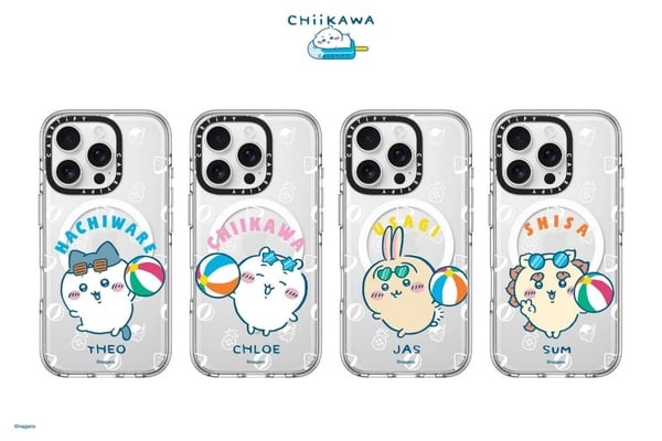 CASETiFY 聯名吉伊卡哇「夏日泳池派對」7/25開賣