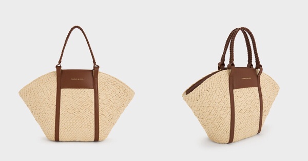 CHARLES &amp; KEITH Shalia 貝殼托特包，NT$3,990
