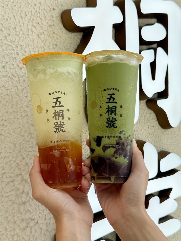 五桐號新品「抹茶奶霜桂花冰」，售價：大杯79元