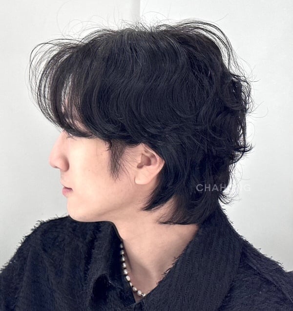 男生髮型燙髮範本1：紋理感鬆燙