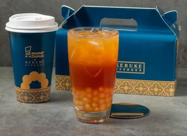 Mister Donut 攜手可不可推還推聯名飲品