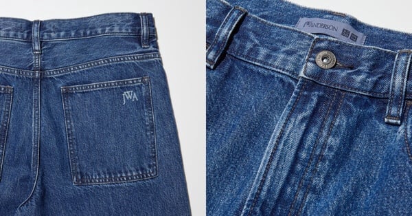 UNIQLO and JW ANDERSON 聯名系列直筒牛仔褲：平價買到 Dior 等級設計，NT$1,290