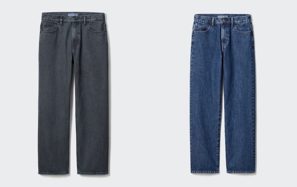 UNIQLO and JW ANDERSON 聯名系列直筒牛仔褲：平價買到 Dior 等級設計，NT$1,290