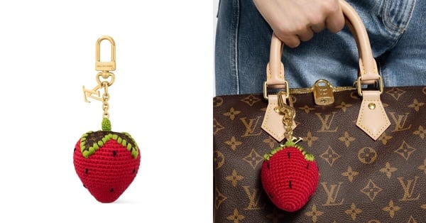 精品掛件推薦：Louis Vuitton Berrylicious Crochet 手袋吊飾，NT$ 24,400