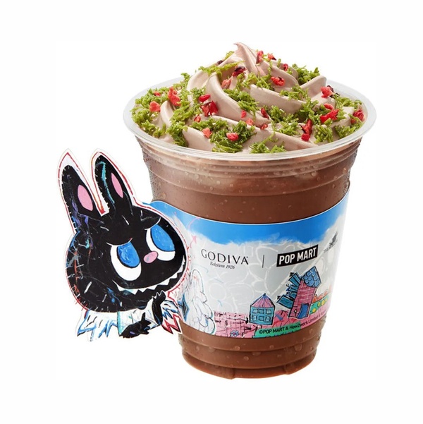 GODIVA聯名LABUBU是開心果＋莓果口味