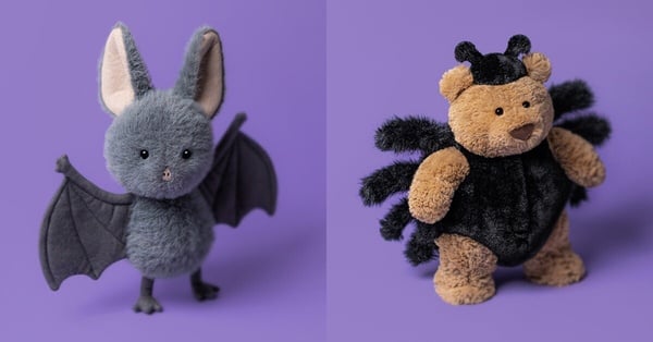 2025 Jellycat 萬聖節限定10大人氣新角色搶先曝光！蜘蛛裝巴賽羅熊、南瓜燈籠等必收
