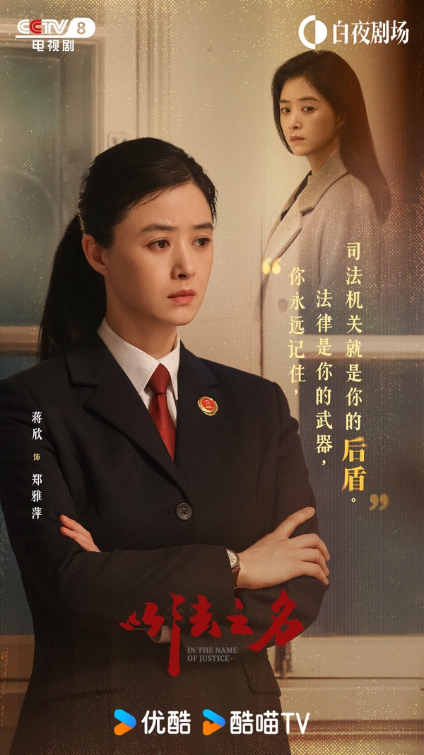 《以法之名》是暑期檔衝出高熱度的犯罪反黑劇，集結眾多實力派演員。《以法之名》講述檢察官洪學友、鄭雅萍、李棟等人，在複查「萬氏集團涉黑案」過程中發現疑點，嫌疑人張文清被誣陷構罪，並且牽扯出司法人員在案件辦理過程中徇私枉法，展開的打擊犯罪故事。