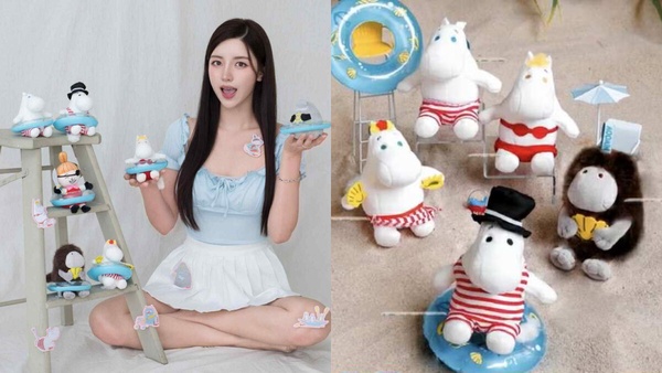 7-11「MOOMIN姆明家族」集點！姆明家族水上派對吊飾、涼感連帽頸枕、環保杯等30款看這