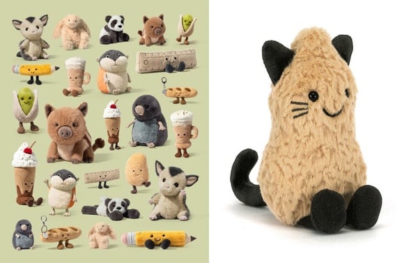 2025 Jellycat 十大人氣新角色推薦！花生貓貓詢問度最高、這隻竟然能招財帶來好運！