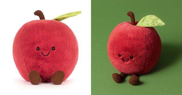 Jellycat新角色：蘋果 Amuseables Apple