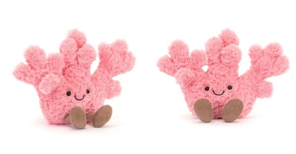 Jellycat新角色：珊瑚 Amuseables Coral