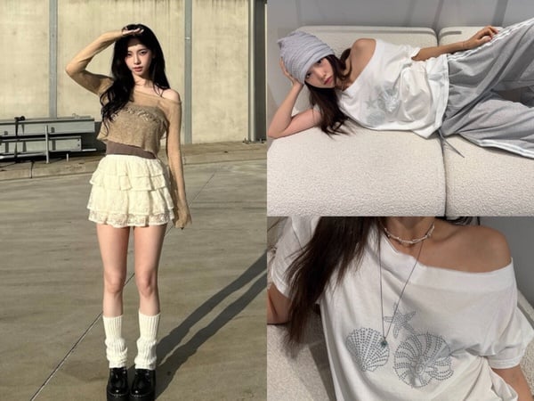 「Y2K Street」怎麼搭？成女團私服主流，Karina、IVE Rei、ILLIT都在穿