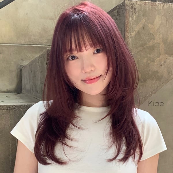 2025「粉棕色」髮色範本15款：顯白玫瑰粉棕、莓果色挑染，這款不漂就能染！（8月SEO）