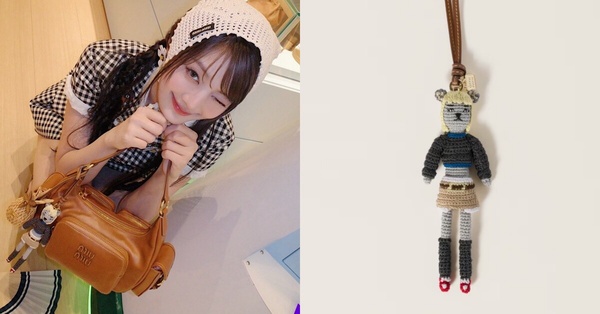 Miu Miu 必收人氣新品：機能性紗線吊飾，NT$29,500 （Minnie 同款）