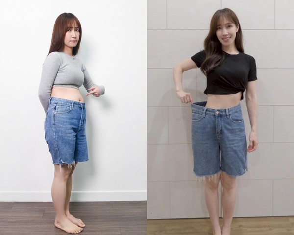 年過 30 腰腹最難瘦？小薰黃瀞怡狠減 7kg 瘦身秘訣，腰細一圈從 XL 變 S 靠五招！