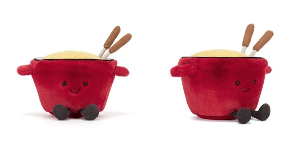 2025聖誕限定Jellycat新角色：芝士火鍋 Amuseables Cheese Fondue