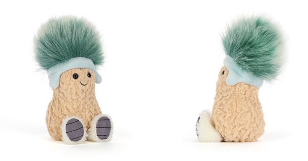 2025聖誕限定Jellycat新角色：熱愛滑雪的花生 Amuseables Peanut 'Après Ski'