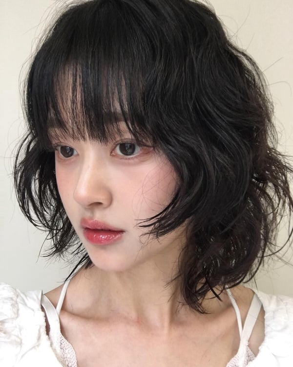 鎖骨髮範本25：復古捲鎖骨髮