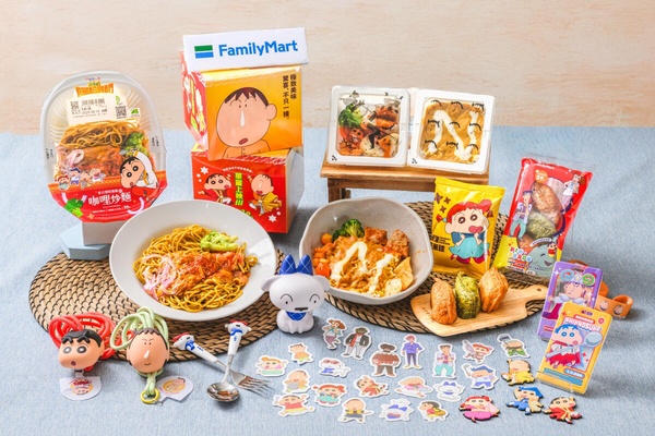 蠟筆小新在全家！全家蠟筆小新鮮食免費送餐具、磁鐵、手機掛繩，再推多款蠟筆小新周邊